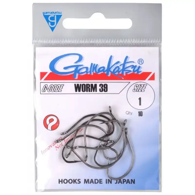 Offre Du Jour Hameçon Simple Drop Shot GAMAKATSU Worm 39