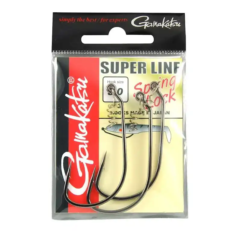 Satisfait Ou Remboursé Hameçon Texan à Ressort GAMAKATSU Worm EWG Superline Spring Lock