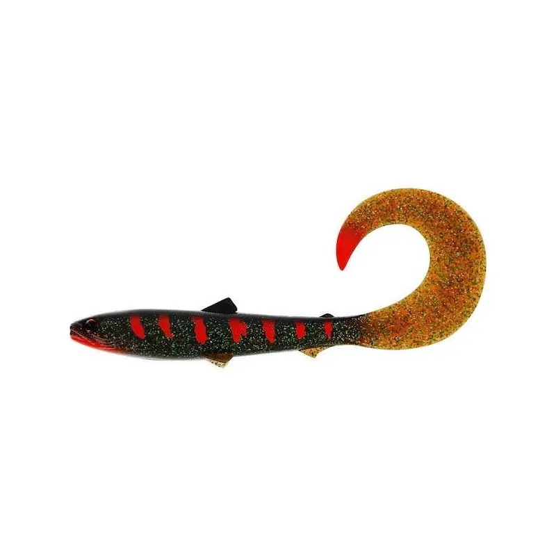 Satisfait Ou Remboursé Leurre Souple Virgule WESTIN BullTeez Curltail 21cm à l‘unité