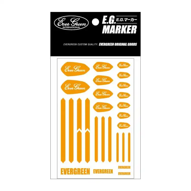 Haute Qualité Autocollant Sticker Leurres EVERGREEN E.G. Marker
