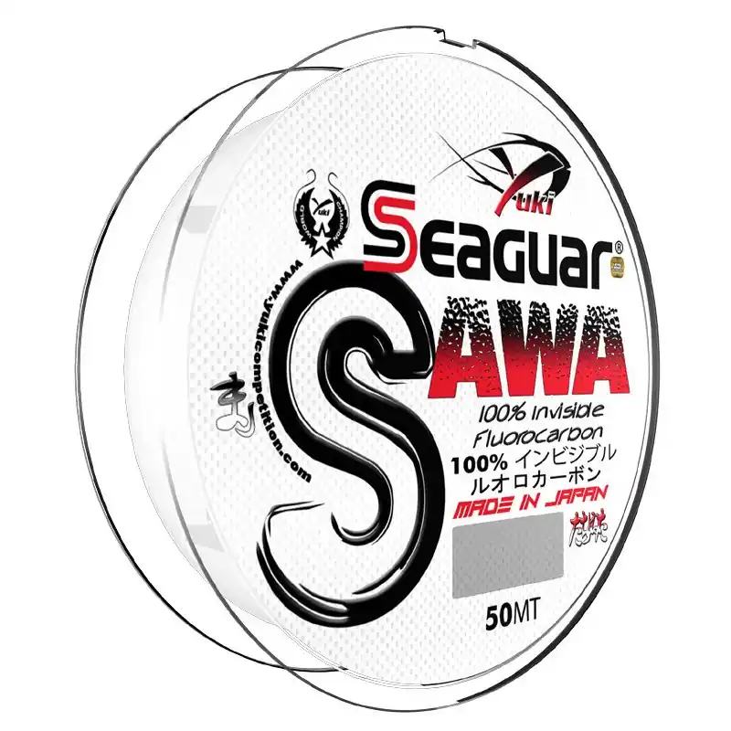 Paiement Sécurisé Fil Fluorocarbone Yuki SEAGUAR Sawa 50m