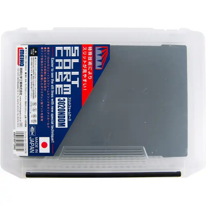 Boîte Fond Mousse MEIHO Slit Form Case 3020 NDDM Commander Vite
