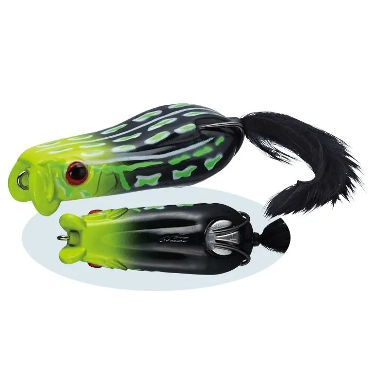 Leurre de Surface Frog EVERGREEN Showerblows Softshell – 7,7cm / 19g Offre Exclusive
