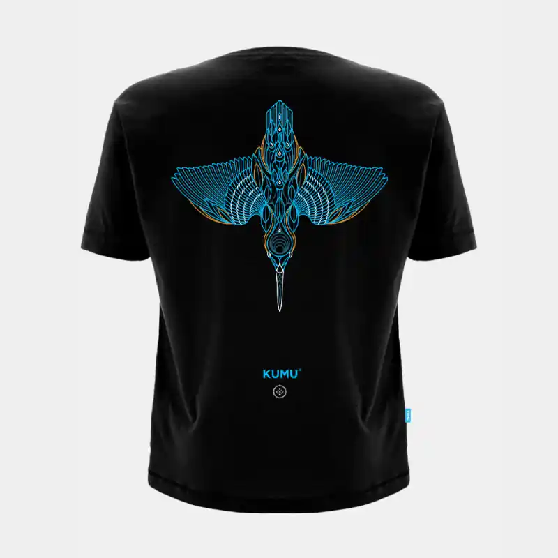 Meilleure Vente Tee Shirt Martin Pêcheur KUMU Take Flight Tee