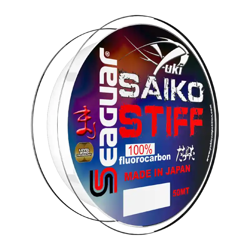 Fil Fluorocarbone Yuki SEAGUAR Saikou Stiff 50m Commander Vite