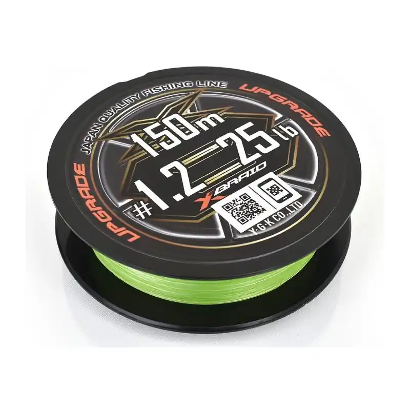 Tresse YGK X Braid Upgrade X8 Vert Chartreuse Prix Choc