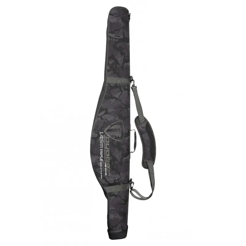 Jusqu'à Épuisement Des Stocks Fourreau Rigide 3 Cannes FOX RAGE Voyager Camo Hard Triple Rod Sleeve 1,45m