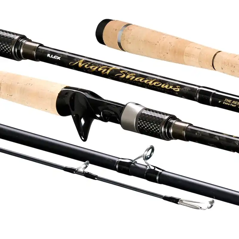 Canne Casting ILLEX Night Shadows B 240 XH The Reservoir Dog – 2,40m / Max 100g Produit De Marque