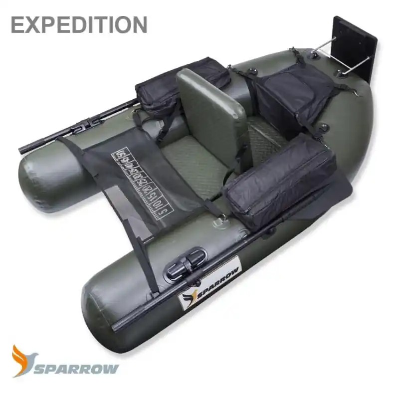 Float Tube SPARROW Expedition 180 Olive Top Vente