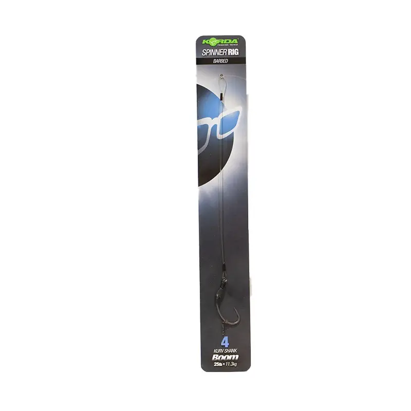 Marque Bas de Ligne KORDA Spinner Rig Kurv Shank