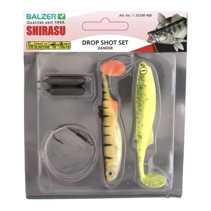 Livraison Express Balzer Zander DropShot Set 4 1/0