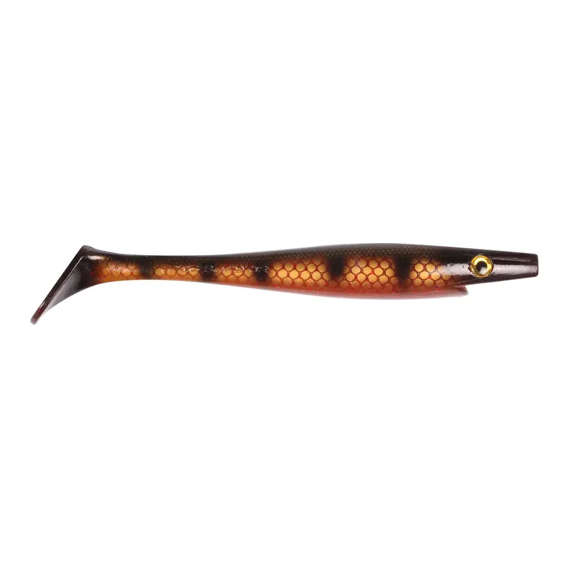 Seulement Aujourd&rsquo;hui Strike Pro Pig Shad Jr Black Okiboji Perch 2Stk. – Leurre souple