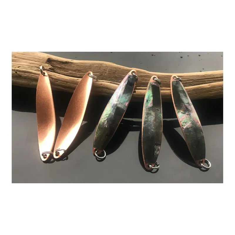 Soldes Roger Wyss Premium Perlmutt Kupfer Wurflöffel Waver – Cuillère en nacre