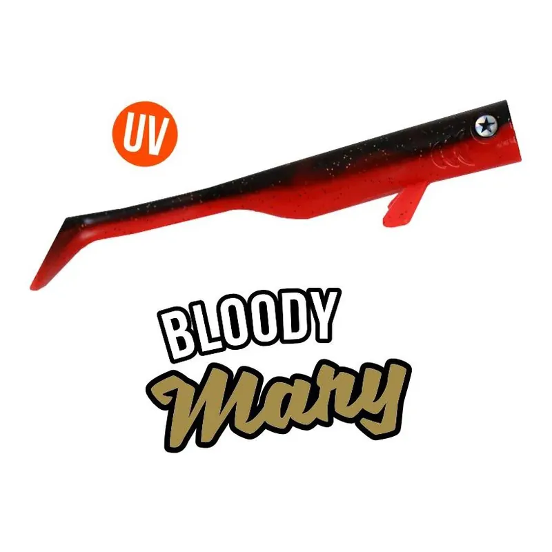 Expédié Aujourd&rsquo;hui LMAB Drunk Bait Bloody Mary 16cm – Leurre souple