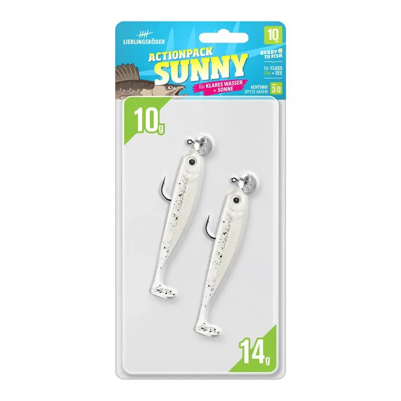 Lieblingsköder Actionpack Sunny – Leurres souples montés Offre Du Jour