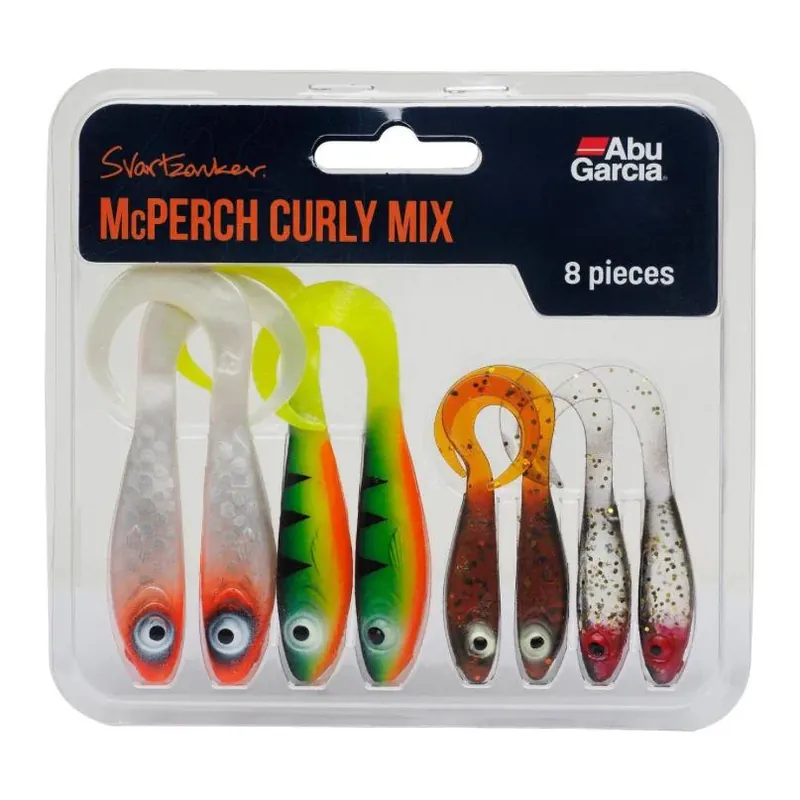 Abu Garcia McPerch Curly Mix 8pcs Remise