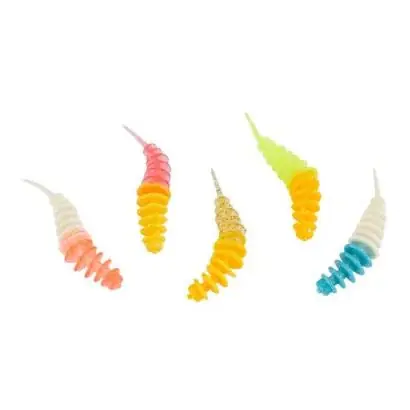 Authentique Balzer Trout Collector Garlic Mix 3 – vers pour truites aromatisés