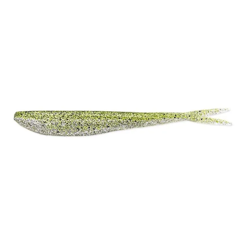 Lunker City Fin-S Fish Chartreuse Ice - Leurre souple Pas Cher