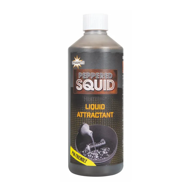 Dynamite Baits Big Fish Liquid Attractant Peppered Squid - Liquid Nouvel Arrivage