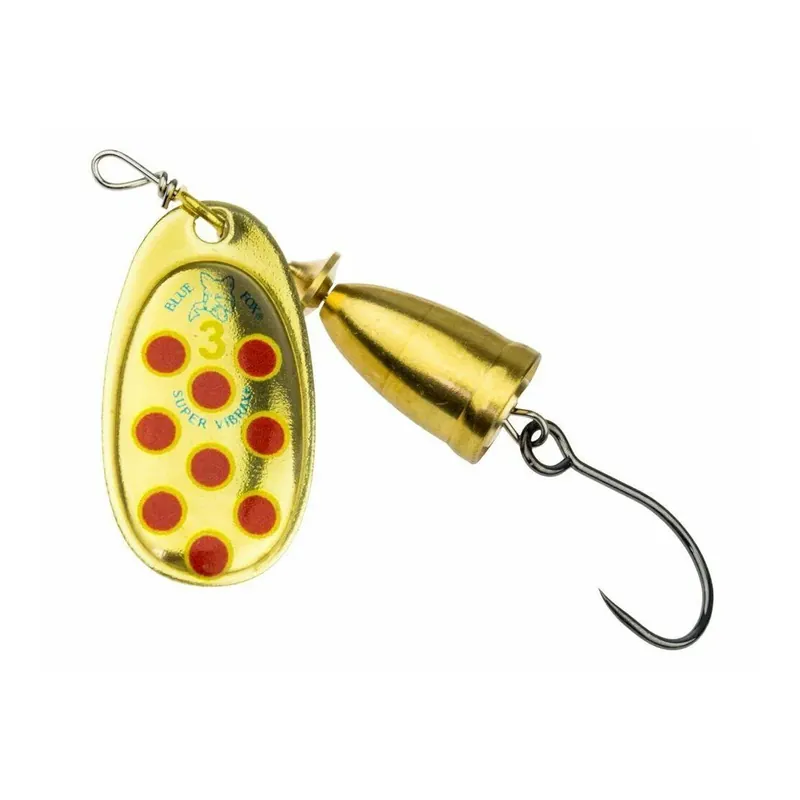 Blue Fox Vibrax Hot Pepper Barbless - Spinner Prix Choc