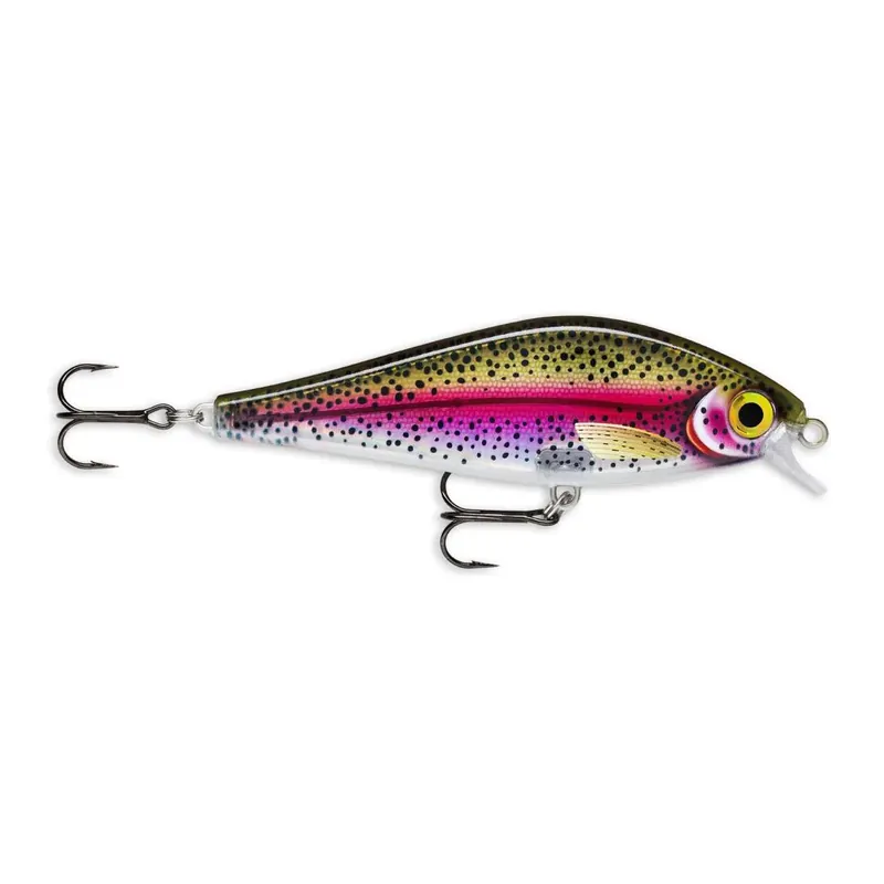 Rapala Super Shadow Rap Live Rainbow Trout - Wobbler Petit Prix