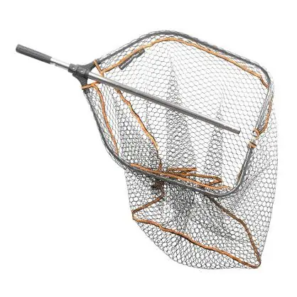 Savage Gear Pro Folding Rubber Mesh Landing Net - Feumer Prix Promo