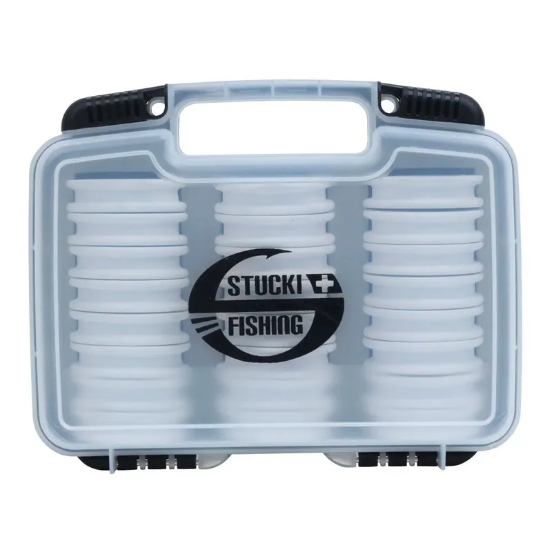 Vente Flash Stucki Fishing Box mit 24 grossen Hegenenwickler - Hegenenbox
