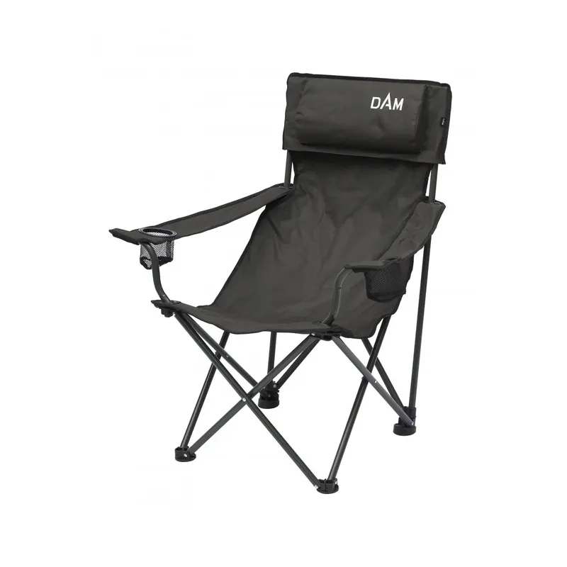 D.A.M. MADCAT Foldable Chair mit Getränkehalter – Stuhl Expédition Rapide
