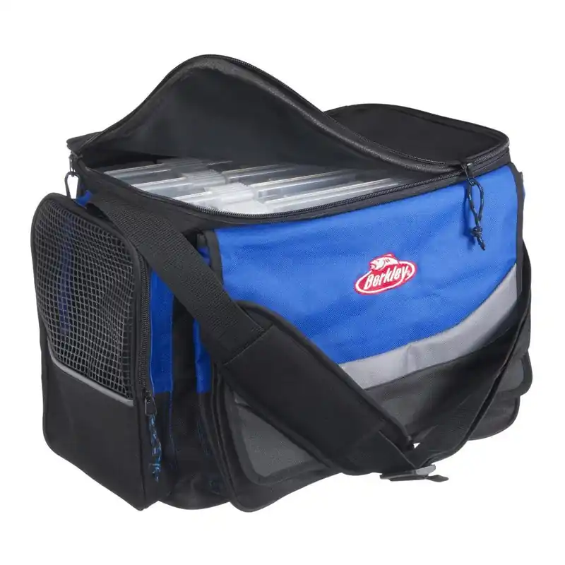 Berkley Tasche mit 4 Köderboxen blau XL Marque