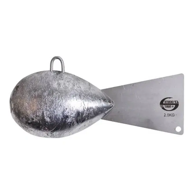 Dernier Modèle Stucki Fishing Tiefsee-Gewicht Fischform Zink
