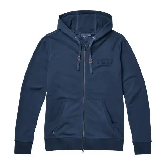 YETI Logo Badge Fleece Hoodie Full Zip – Sweat à capuche Commander Vite