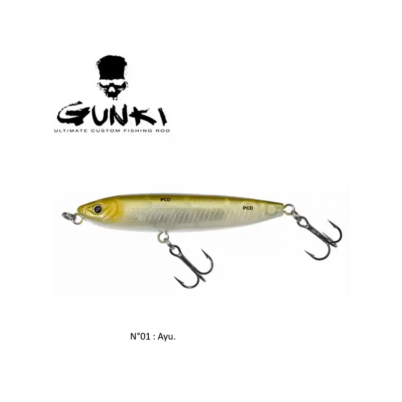 Expédition Rapide LEURRES GUNKI MEGALON 60 F