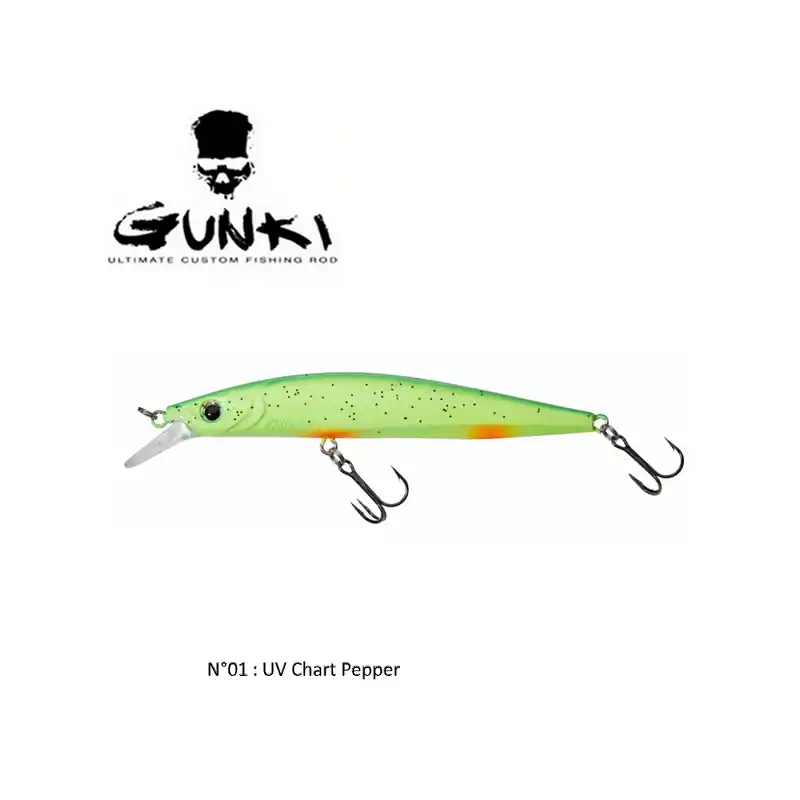Expédié Aujourd'hui LEURRES GUNKI GAMERA SLIM 110 SP