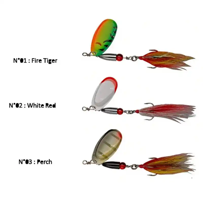 Meilleure Vente Cuiller Carnassiers Pezon & Michel Buck Pike 18G