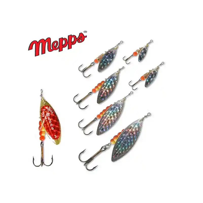 Nouvelle Collection Cuiller Aglia Long Mepps Feuille De Saule
