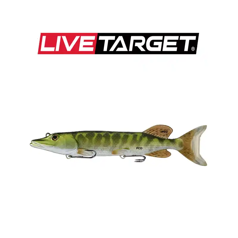 LEURRES LIVE TARGET SWIMBAIT JUVENILE PIKE 20CM Nouvelle Collection
