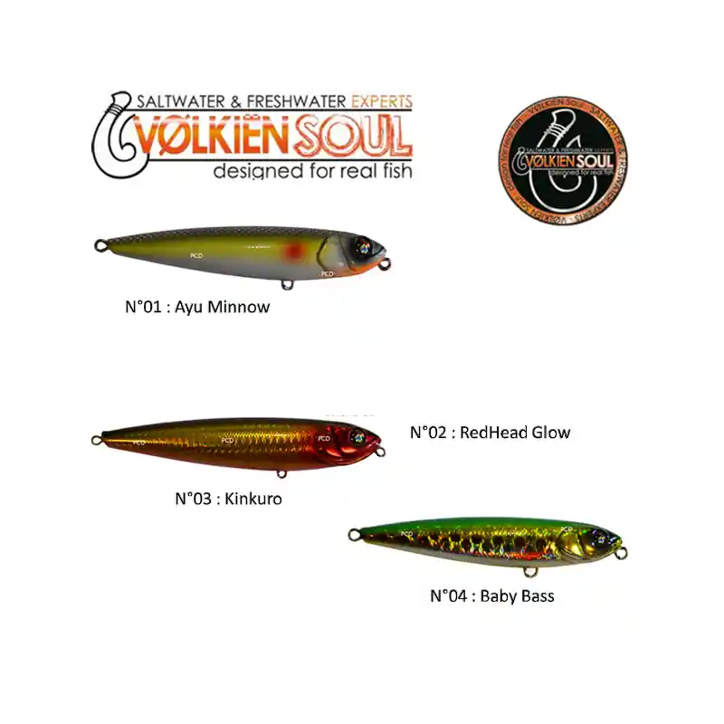 LEURRES DE SURFACE VOLKIEN SOUL THOR 79 Authentique