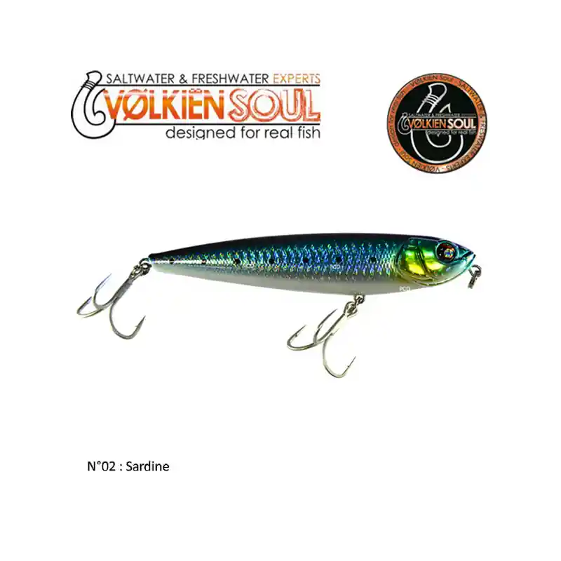 LEURRES DE SURFACE VOLKIEN SOUL THOR 125 Must-Have