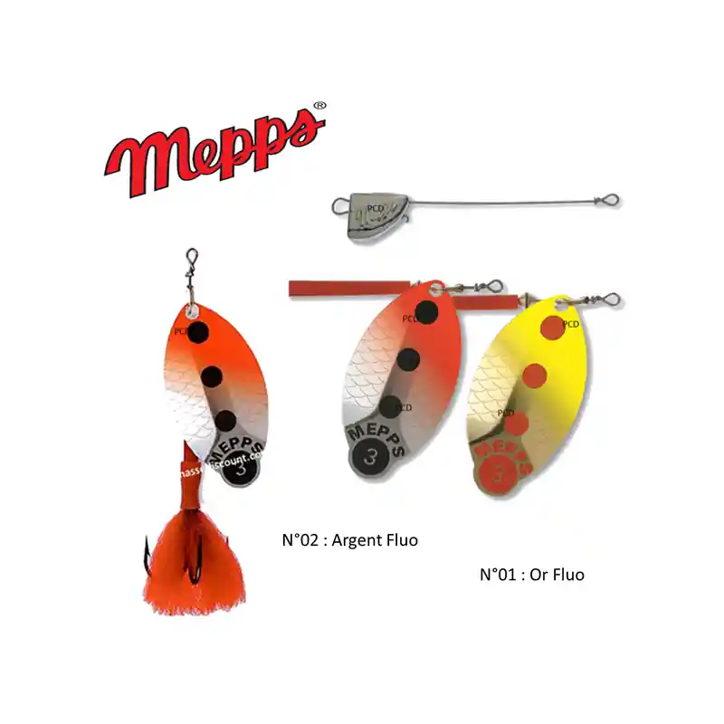 Meilleur Choix CUILLER MEPPS LUSOX FLUO N°2