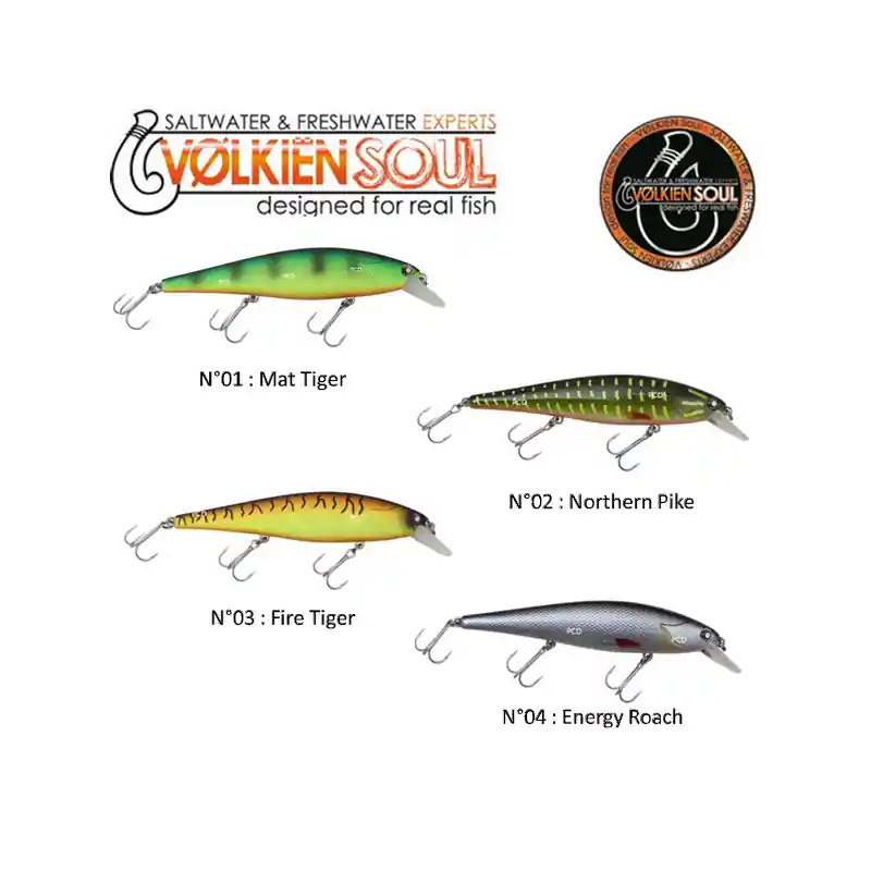 LEURRES SUSPENDING VOLKIEN SOUL MARKER 128 SP FW Meilleur Prix
