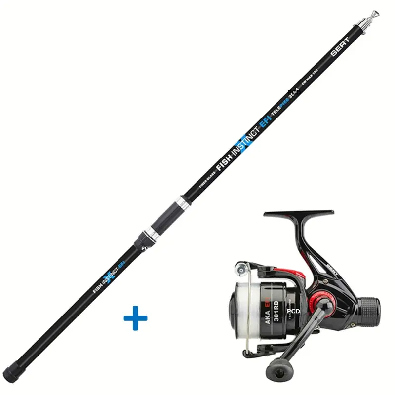 Ensemble Carnassiers Srt Fish Instinct FW20 Télépike Blue 3M50 Et Aka Efi 501RD Commander Maintenant