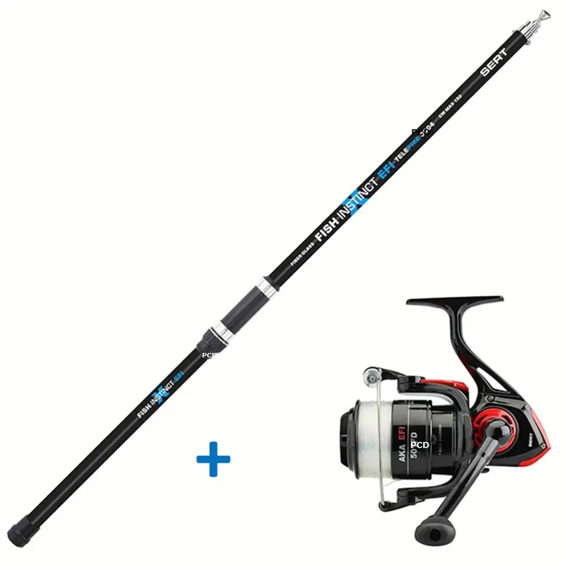Nouvelle Collection Ensemble Carnassiers Srt Fish Instinct FW20 Télépike Blue 3M50 Et Aka Efi 501FD