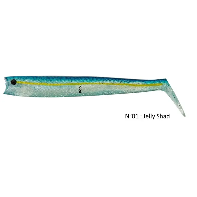 Meilleur Choix Leurres Souples Illex Nitro Slim Shad 11CM Par 4
