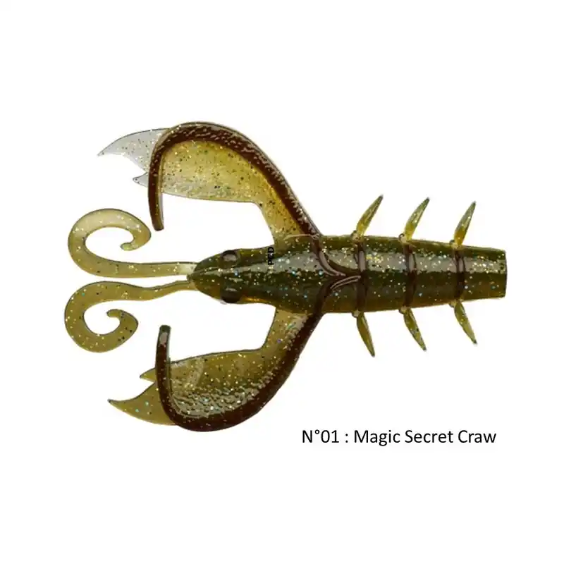 Commander Maintenant Leurres Souples Illex Magic Craw 115 Par 2