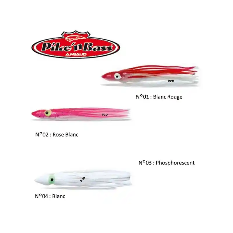 LEURRES SOUPLES OCTOPUS PIKE‘N BASS 11CM PAR 5 Usine Directe