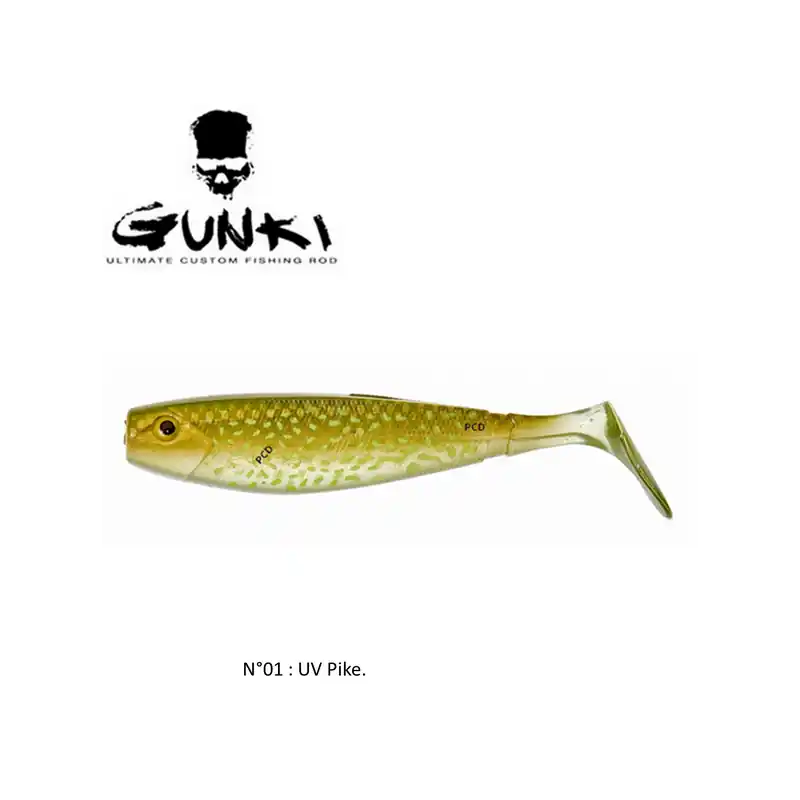 Commande En Gros LEURRES SOUPLES GUNKI G BUMP GHOST 80 8CM PAR 60