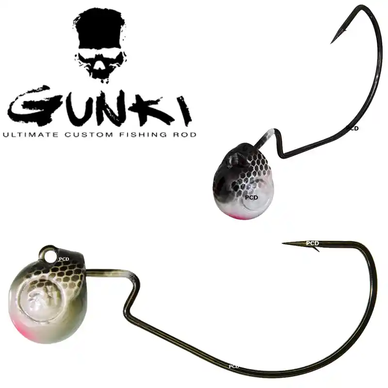 TETES PLOMBEES GUNKI G‘TEX NATURAL BLACK SILVER PAR 3 Retour Gratuit
