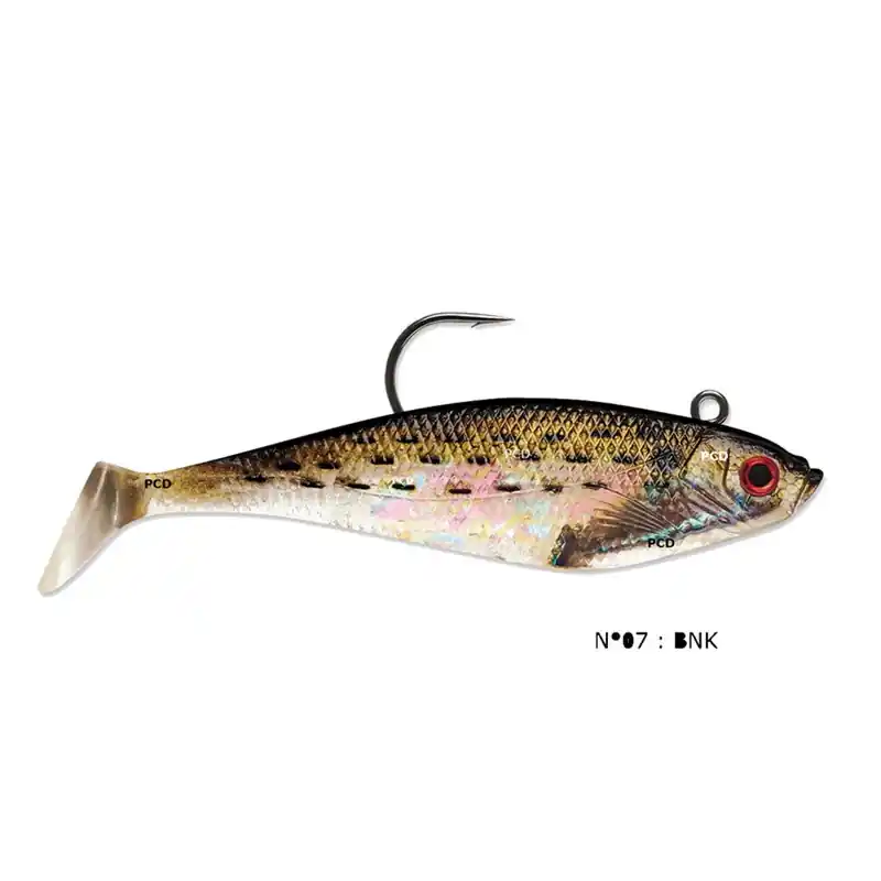 Leurres Souples Storm Wildeye Swim Shad 13CM Par 3 Haute Qualité