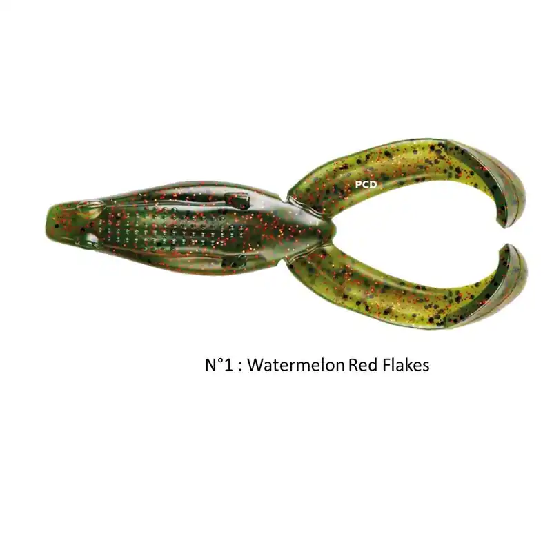 Prix Cassé Leurres Souples Yum Tip Toad 115MM Par 5