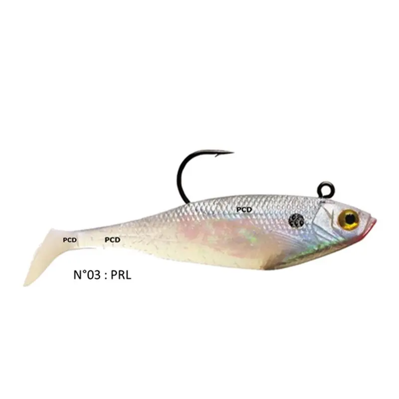 Promotion Saisonnière Leurres Souples Storm Wildeye Swim Shad 15CM Par 3